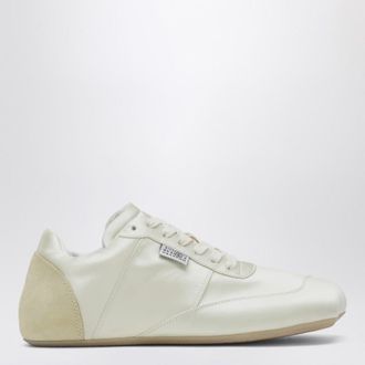 Maison Margiela Factory sneaker in white satin