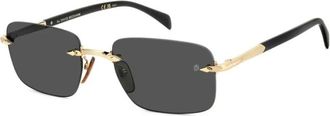Eyewear by David Beckham Heren, Accessoires, Geel, Maat: 57 MM