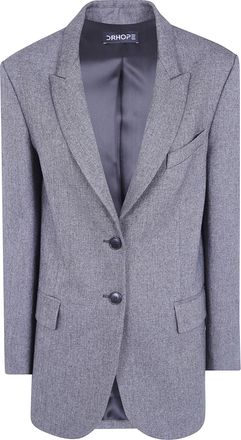DRHOPE Jacket Single-Breasted Singlebreasted Blazer