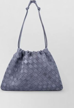 Bottega Veneta woven bucket bag adjustable shoulder strap