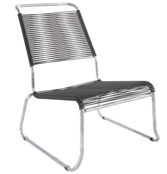 Schubiger M&ouml;bel Spaghetti-Kufen-Lounger-Hochlehner S&auml;ntis