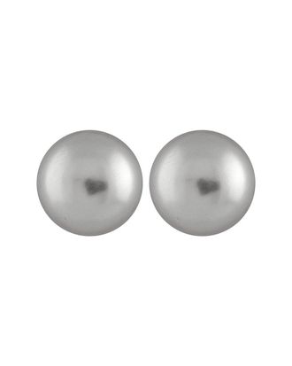 Splendid Pearls Silver 12-13Mm Pearl Earrings