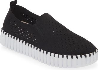 Ilse Jacobsen Tulip Slip-On Sneaker in Black at Nordstrom, Size 10Us