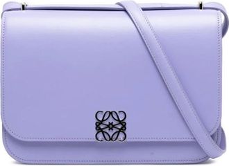 Loewe Pre-owned Cross Body Bags, female, Purple, Size: ONE SIZE Pre-owned Crossbody Bag