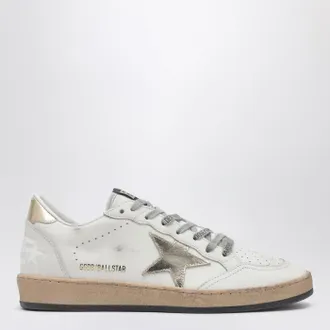 Golden Goose Sneaker Ball Star white latte/gold
