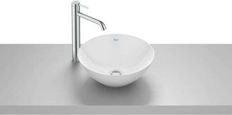 Roca Lavabo Sobre Encimera Bol De Fineceramic Di&aacute;metro 350 Blanco.-roca: Dise&ntilde;o, Innovaci&oacute;n Y Calidad