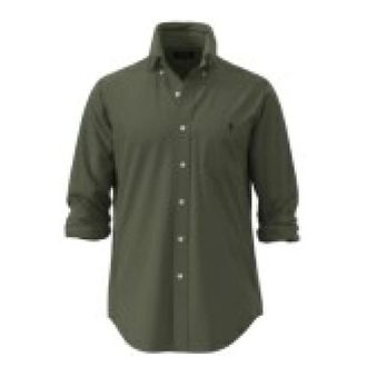 Polo Ralph Lauren Casual Shirts, male, Green, Size: M Polo Ralph Lauren Shirts