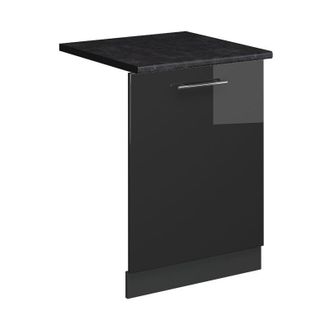 Vicco Panel Frontal Del Lavavajillas Fame-line, Antracita Alto Brillo, 60 Cm, Et Antracita, Vicco