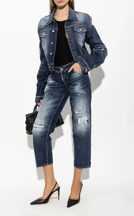 Dsquared2 Jenna Jeans, Womens, Navy Blue