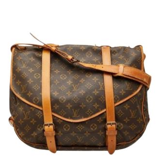 Louis Vuitton Pre-owned Cross Body Bags, female, Brown, Size: ONE SIZE Pre-owned Vintage Monogram Shoulder Bag