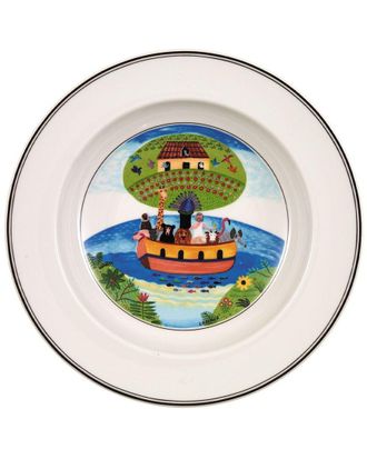 Villeroy & Boch Design Naif Noahs Ark Rim Soup Bowl