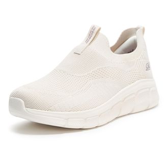 Skechers Womens Bobs B Flex Fall Sparks Trainers, Cream White, 2 UK