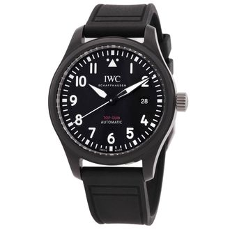 IWC Pilots Top Gun Automatic Black Dial Mens Watch IW326906