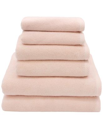 Linum Home Textiles 100% Turkish Cotton Ediree 6Pc Towel Set