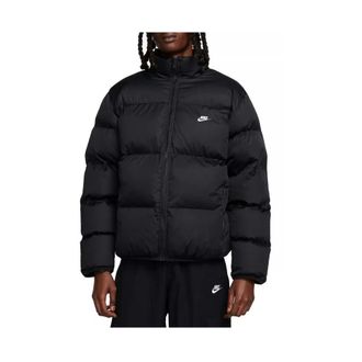 Nike Ski Jackets, male, Black, Size: 2XL Sportswear Club Puffer Jacket