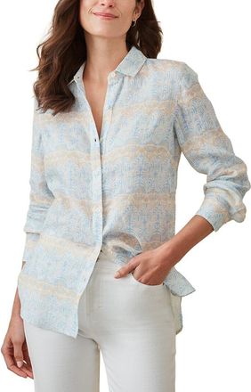 J.McLaughlin J. McLaughlin Britt Linen Blouse