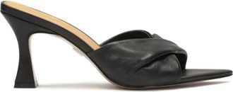 Kazar Puntige muiltjes van zwart leer - Dames - Muiltjes - Zwart - 37 EU - Leer - Schoenen