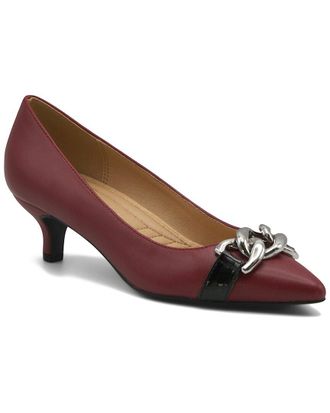 Adrienne Vittadini Saga Leather Pump
