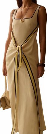 SANCIA Womens The Phoebe Dress In Yellow
