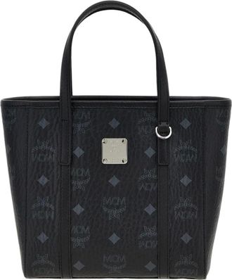 MCM Mcm, Tassen, Dames, Zwart, ONE Size, Visetos Tote