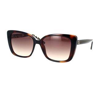 Guess Sunglasses, female, Brown, 56 MM, Square Sunglasses