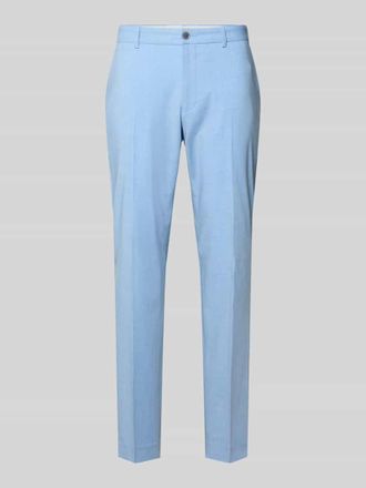 s.Oliver Black Label Regular Fit Anzughose mit Viskose-Anteil in Hellblau, Gr&ouml;&szlig;e 102