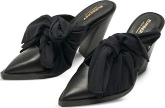 Burberry Mules Tillington - Nero