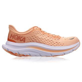 Hoka One One Hoka Kawana Textile Womens Low Top Trainers - Peach Parfait Shell Coral - Size:UK 7.5