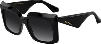 Etro 0117/S 807/9O Womens Sunglasses Black Size 57