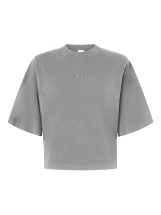 Pinko Katoenen T-shirt - Grijs