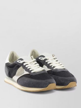 Philippe Model sneakers slip on suede mesh rubber sole