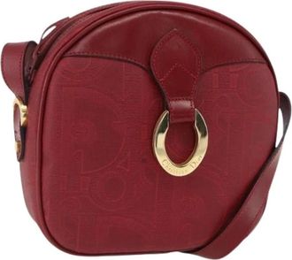Dior Pre-owned Vintage PVC Schoudertas - Dames - Vintage Schoudertas - Rood - ONE Size - Leer - Vintage