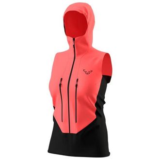Dynafit Blacklight Softshell Vest Softshellgilet f&uuml;r Damen | rot