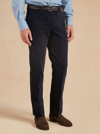 Oliver Brown Needlecord Trousers - Navy