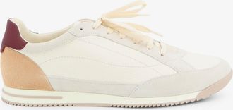 Brunello Cucinelli Sneakers in pelle con inserti in suede - BRUNELLO CUCINELLI - gender_Man