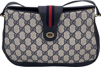 Gucci Gucci Vintage stoffen schoudertas Ophidia