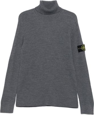 Stone Island Grey High neck Pullover