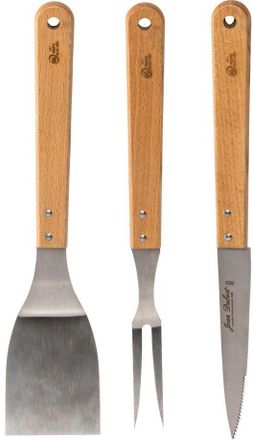 Laguiole Conjunto Barbacoa Laguiole Acero Inoxidable 36 9 Cm