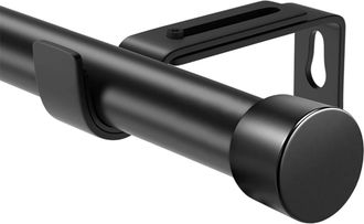 OEM Tringle A Rideaux - Acero - 80-218 Cm Extensible - Di&aacute;metro 25 Mm - Para Sala Y Dormitorio - 1 Unidad