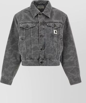 Carhartt Work in Progress camouflage-print denim jacket