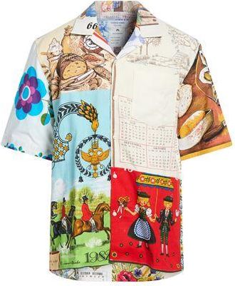 Marine Serre GOLD LINE