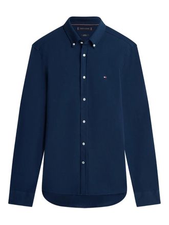 Tommy Hilfiger long-sleeved shirt - men - Fabric - S - Blue