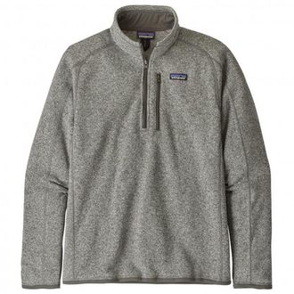 Patagonia Better Sweater 1/4 Zip Fleecepullover für Herren | grau