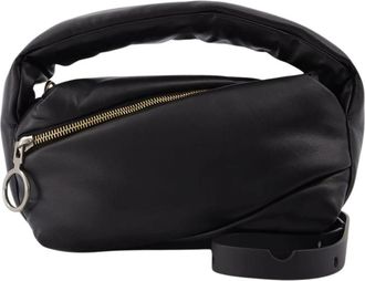 Off-white Pump Pouch 24 Schoudertas Hobo - Dames - Handtassen - Zwart - ONE Size - Katoen - Tassen