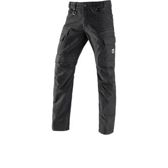 Strauss Cargo Work Pants e.s.vintage in Black at Nordstrom, Size 31 X 32
