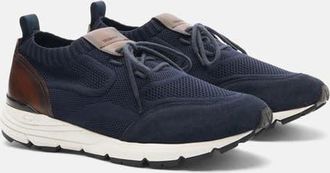 Scarosso Robbie Sneakers in Blue - Knit at Nordstrom, Size 46