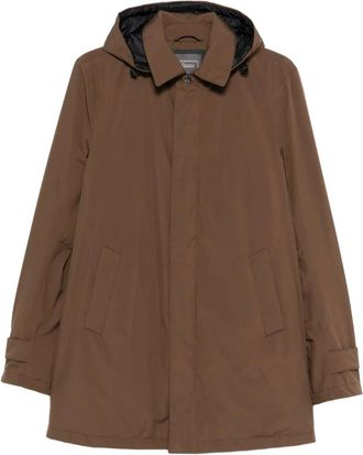 Herno Giacca con cappuccio - Marrone