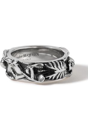 Alexander McQueen シルバートーン スカル リング 人気 Alexander McQueen Rings − Sale: up to −60% | Stylight