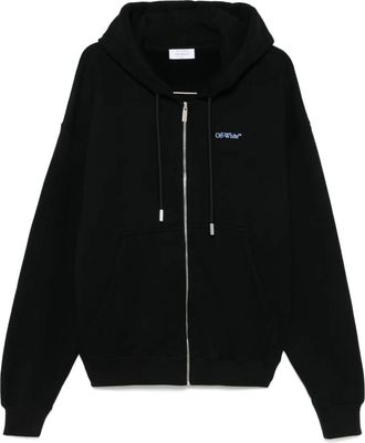 Off-white Barber Arrow hoodie - Zwart