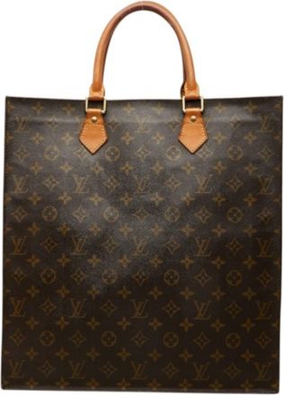 Louis Vuitton Monogram Brown Monogram Pvc Leather Handbag Tote Bag (Pre-Owned)